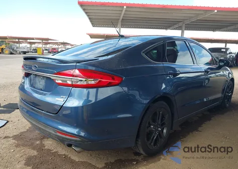 2018 Ford Fusion Se from USA, damaged, VIN 3FA6P0HD7JR232860